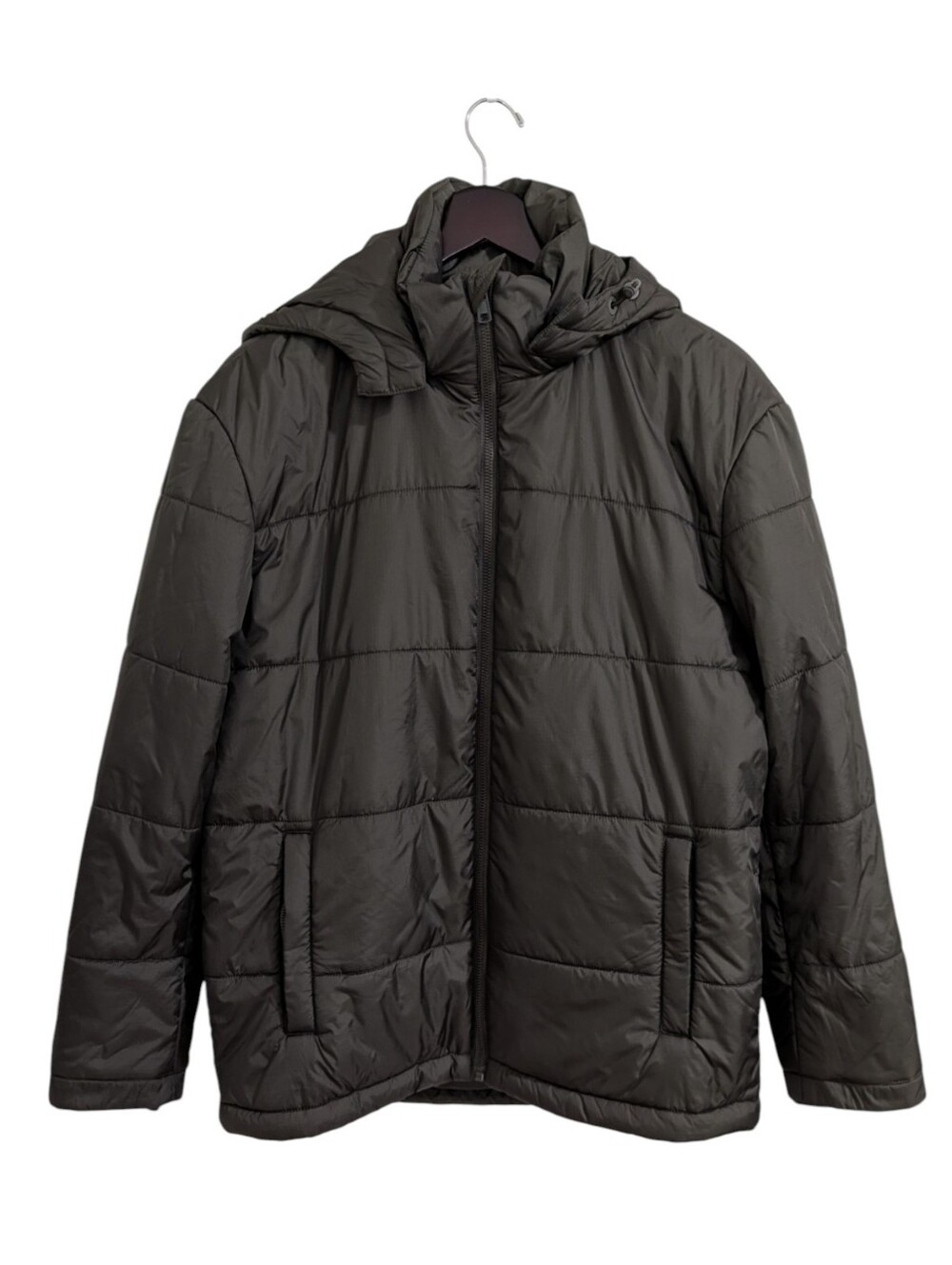 NAADAM Biodegradable Puffer Coat / Jacket – Olive Green – Size S NWT Sustainable